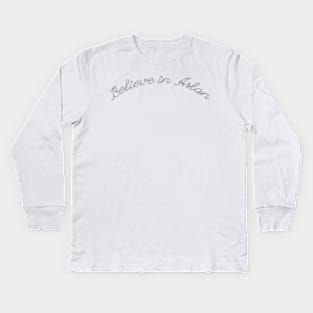 Believe in Aslan Kids Long Sleeve T-Shirt